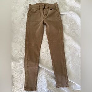 American Eagle Outfitters Brown Straight Leg Pants Size 2